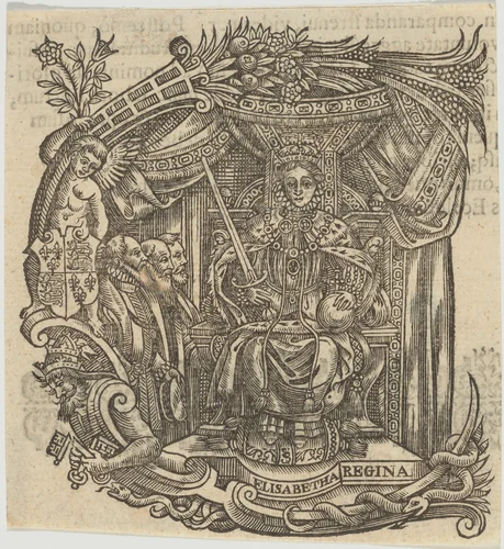 Queen Elizabeth Memorial by Unknown 19th Century, print, 1800-1899