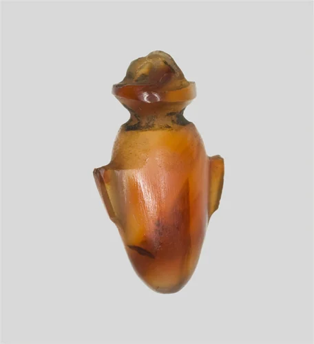 Amulet of a Heart by Egyptian, metalwork, -1070--656