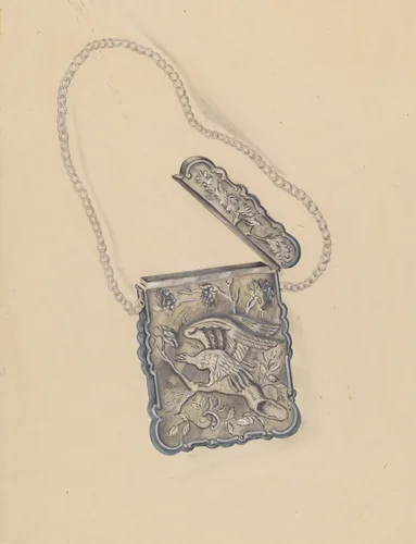 Card Purse by Ella Sterling, index of american design, 1936
