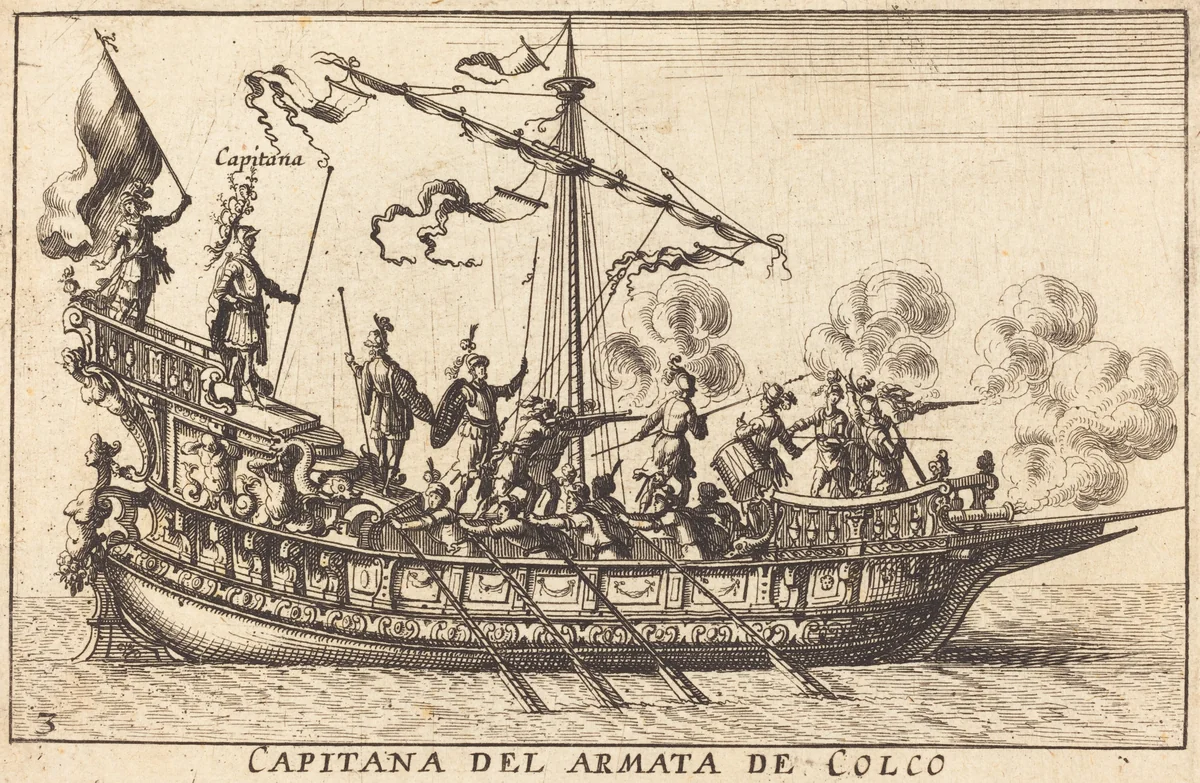 Capitana del Armata de Colco by Balthasar Moncornet
Remigio Cantagallina, print, 1600-1668