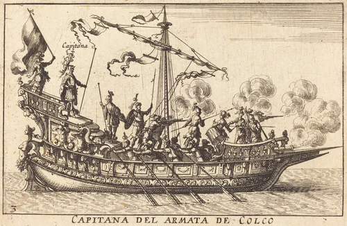 Capitana del Armata de Colco by Balthasar Moncornet
Remigio Cantagallina, print, 1600-1668