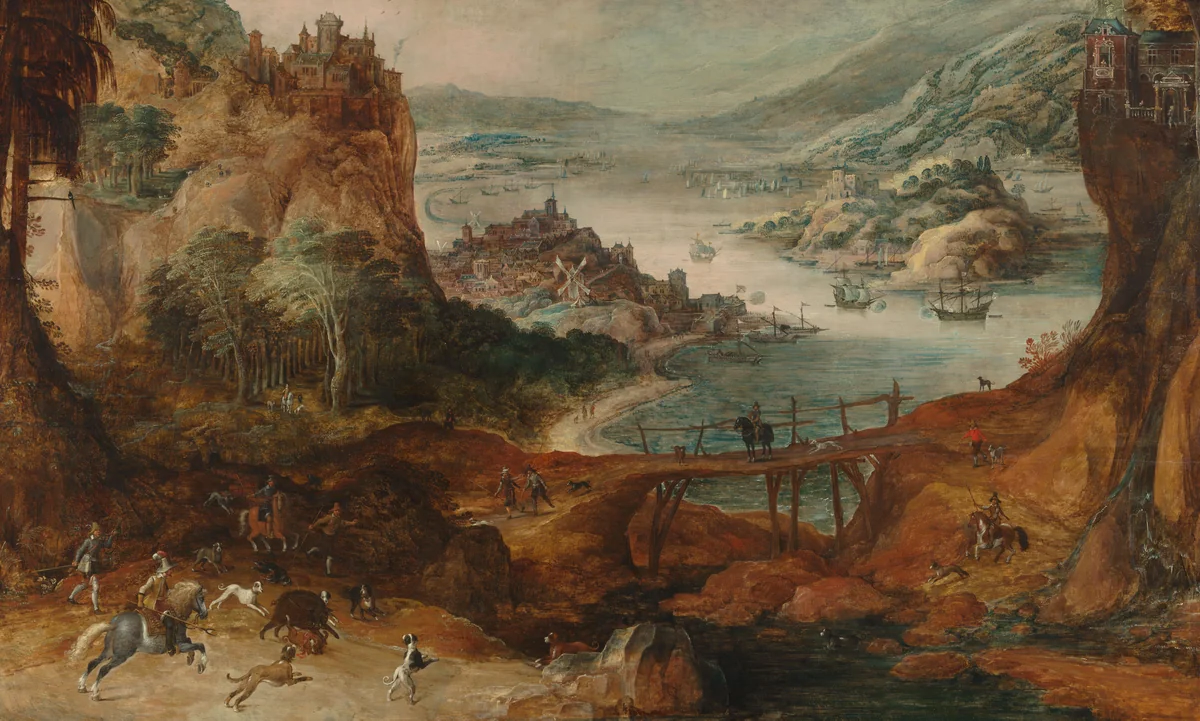 Untitled by Joos de Momper, painting, 1590-1635