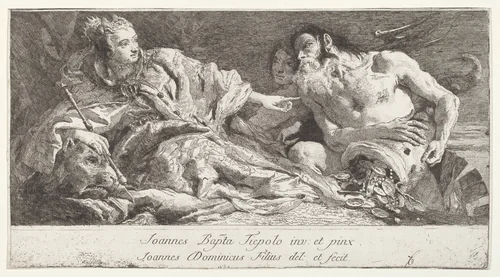 Venice Receiving the Homage of Neptune by Giovanni Domenico Tiepolo
Giovanni Battista Tiepolo, print, 1745-1750