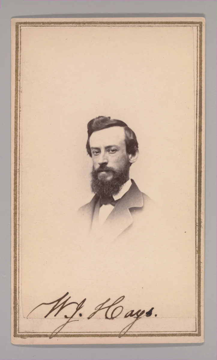 [William Jacob Hays, Sr.] by Whitney & Paradise, photograph, 1860-1869