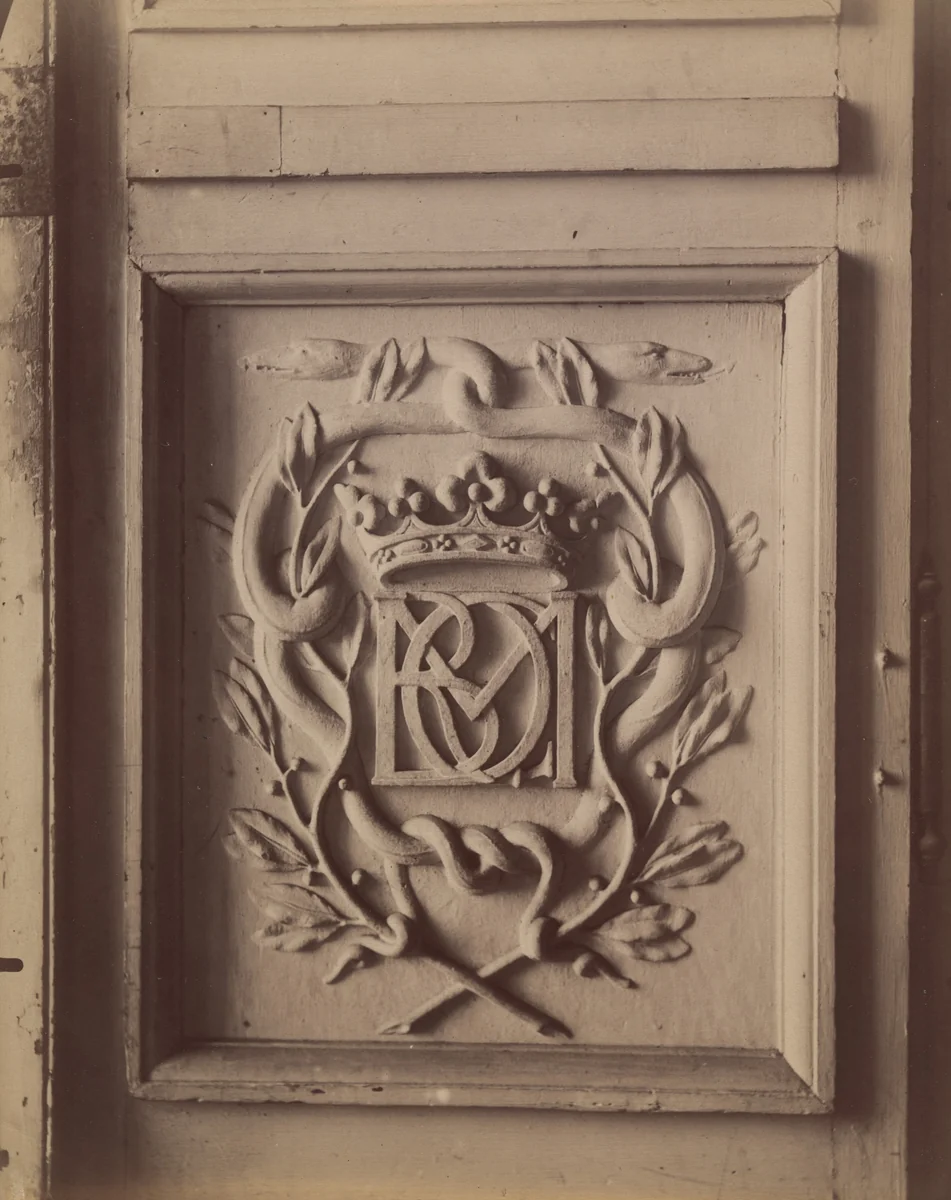 Maisons-Lafitte-château by Eugène Atget, photograph, 1910