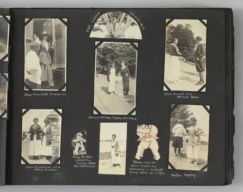 The Story of my Life and Friends as Told by Snapshots from Fourteen On by Blanche Parker, photograph, 1916