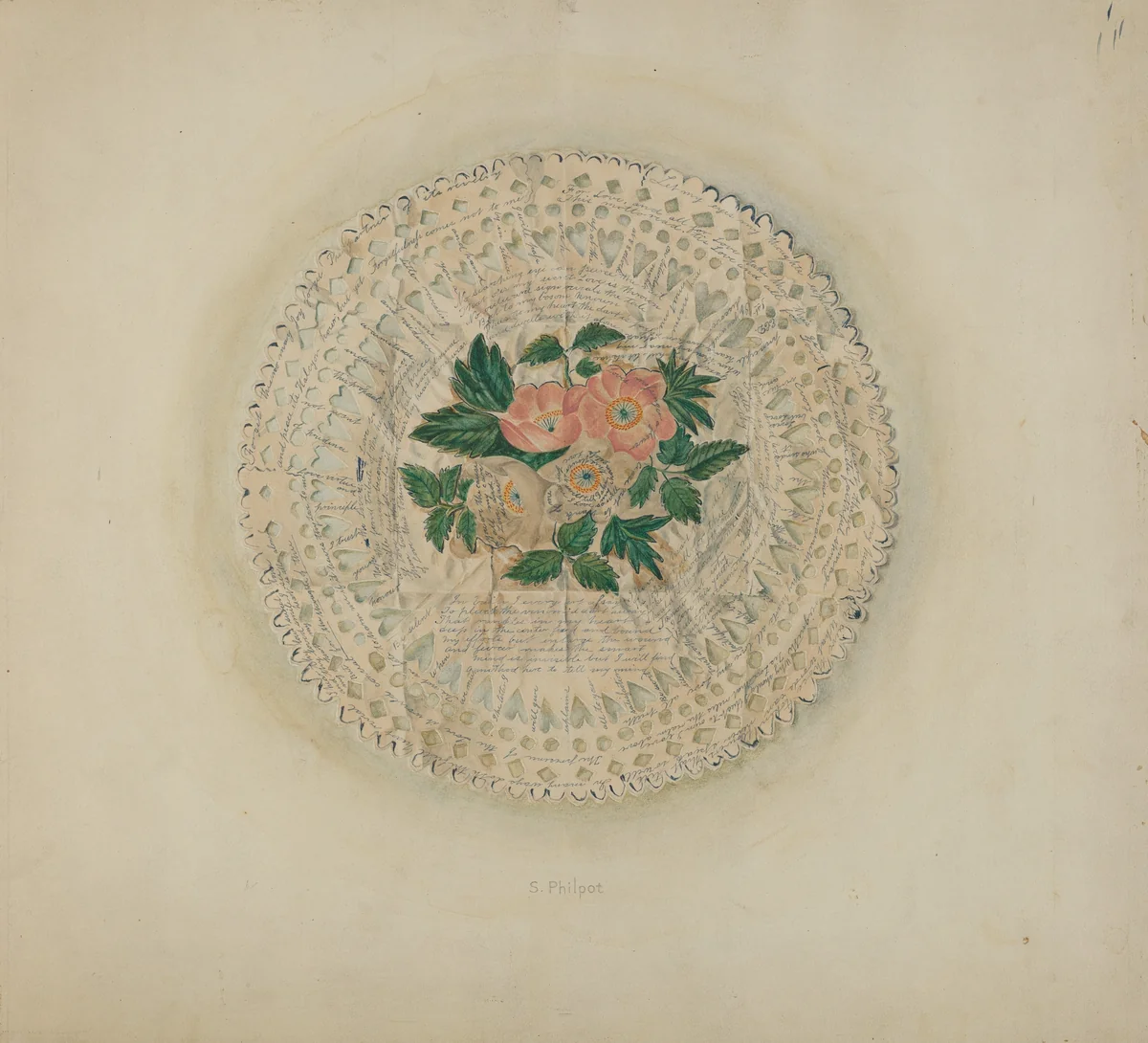 Valentine by Samuel Philpot, index of american design, 1940