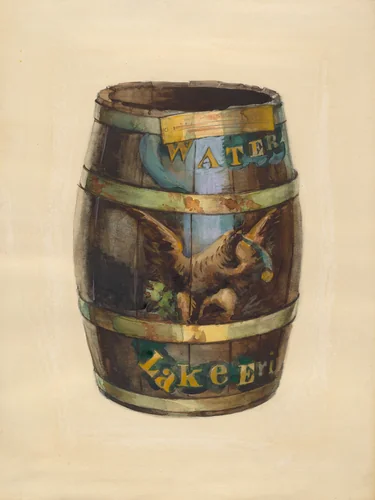 Keg by Charles Caseau, index of american design, 1935