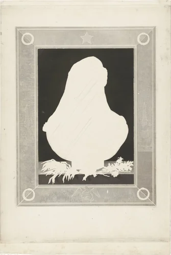 Buste van Wilhelmina van Pruisen by Henricus Wilhelmus Couwenberg, print, 1838-1840