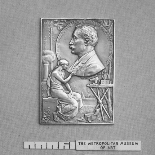 In Honor of M. de Selves, Former Minister of Post and Telegraphs by Louis Eugêne Mouchon, metalwork, 1894