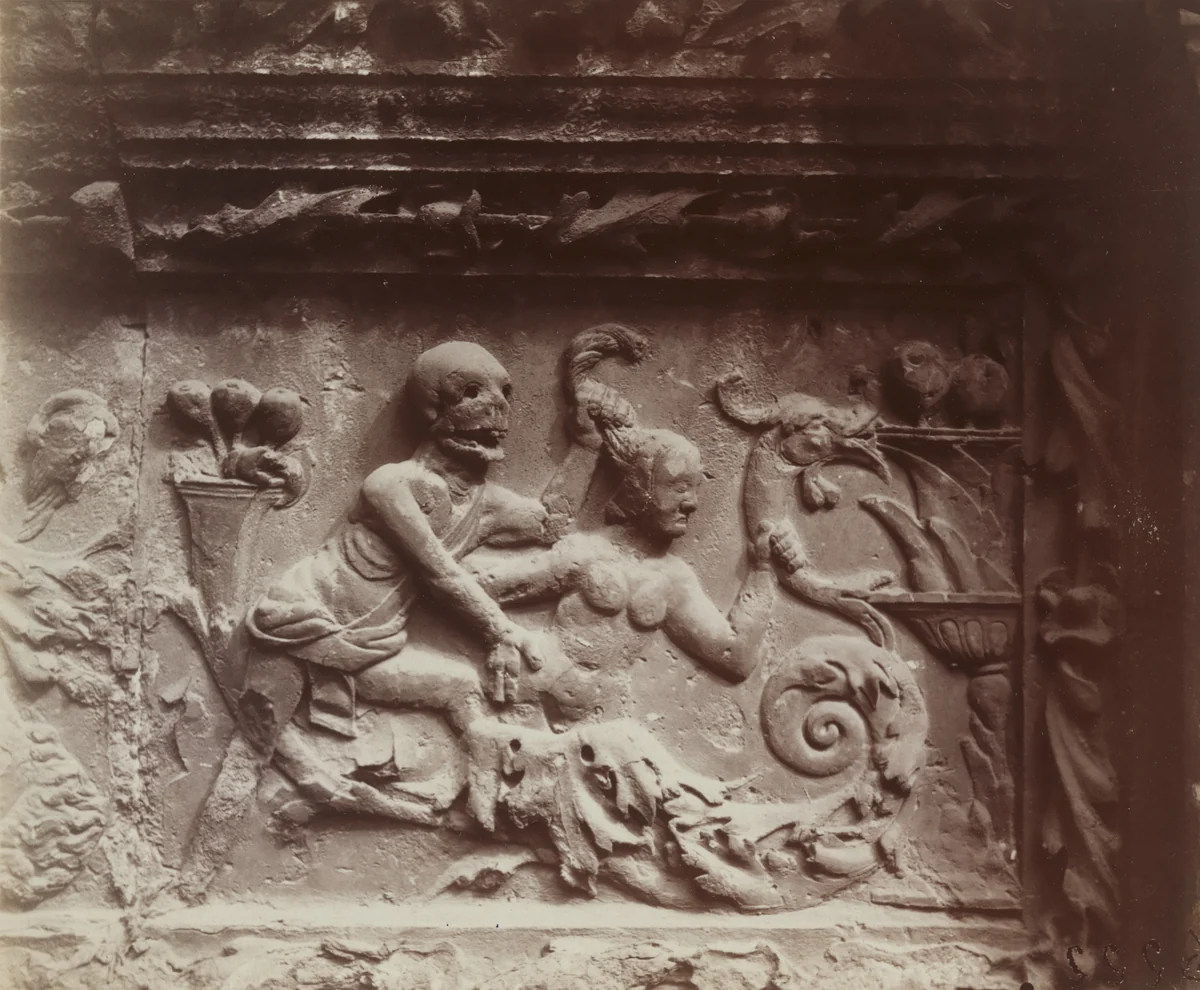 Château de Gaillon, École des Beaux-Arts by Eugène Atget, photograph, 1921