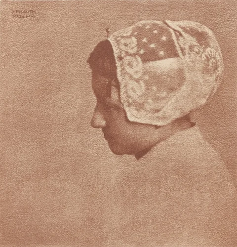 Holland Madchen by Heinrich Kühn, photograph, 1902