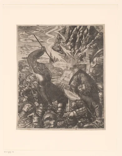 Opstanding by Unknown, print, 1588