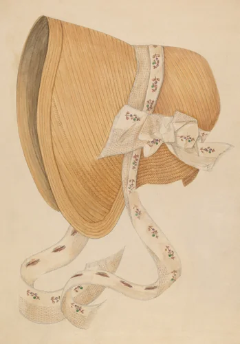 Bonnet by Dorothy Gernon, index of american design, 1937