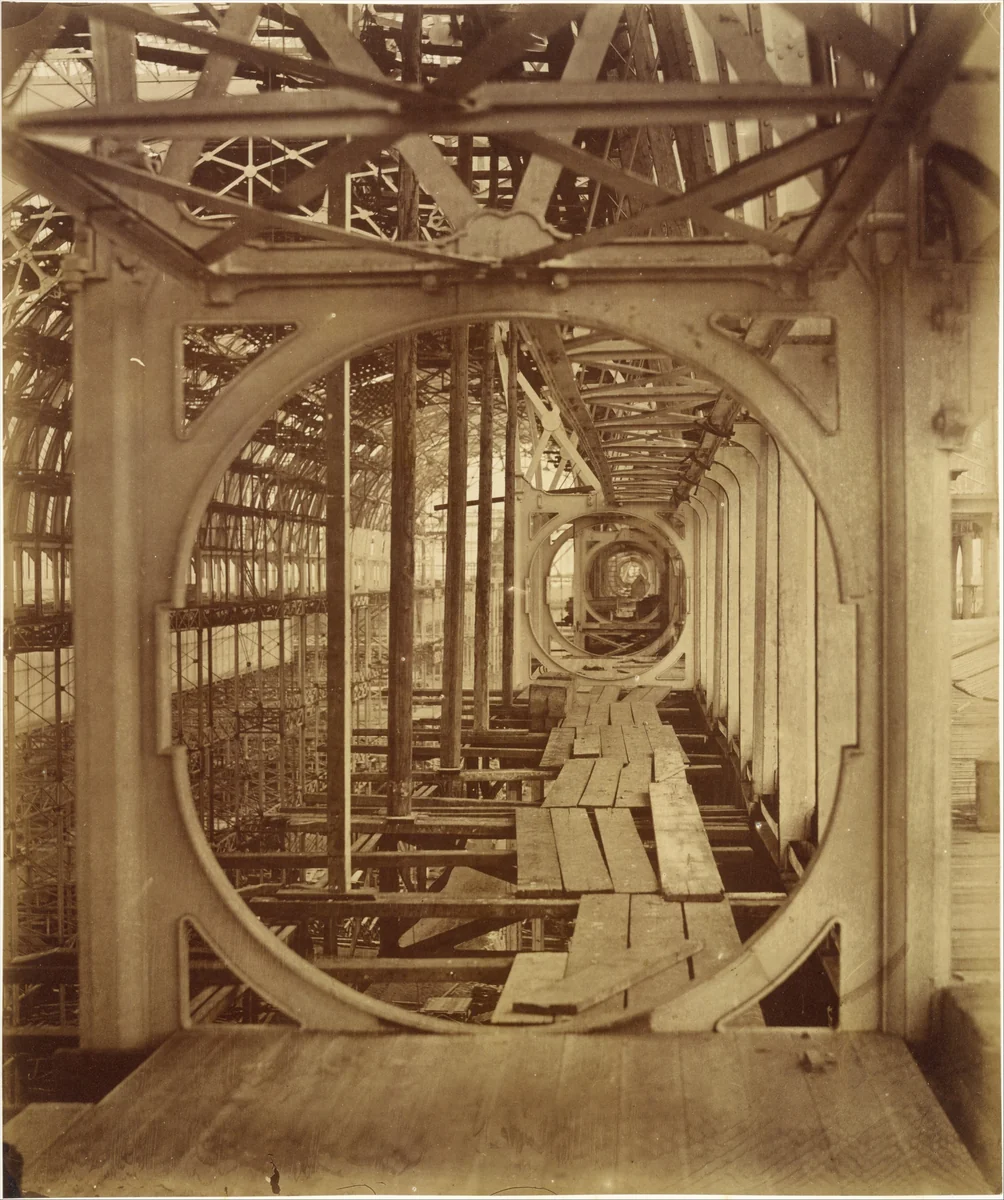The Upper Gallery by Philip Henry Delamotte, photograph, 1854