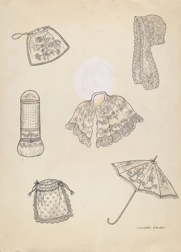 Costume by Lillian Causey, index of american design, 1936