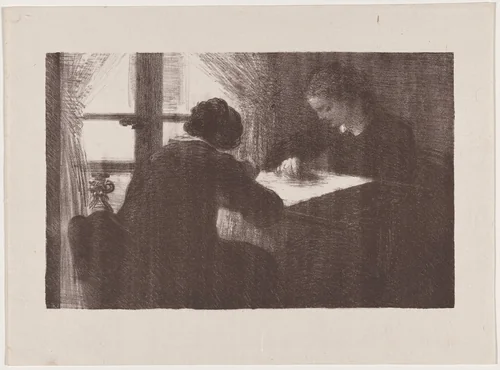 Intérieur (Les brodeuses) by Henri Fantin-Latour, portfolio, 1895