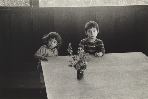 Andrea and Pablo, Hollywood by Robert Frank, photograph, 1956