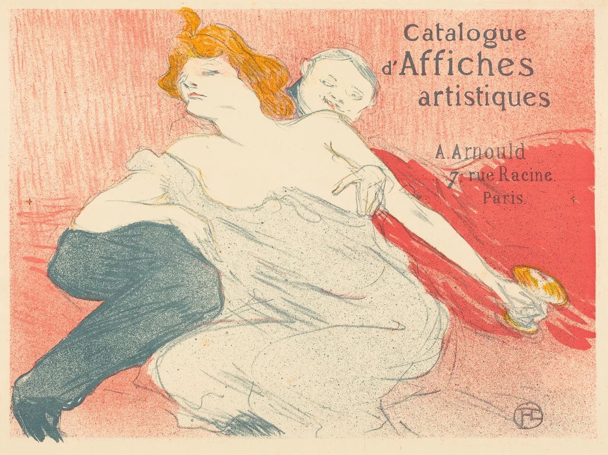 Debauchery (Débauche) by Henri de Toulouse-Lautrec, print, 1896