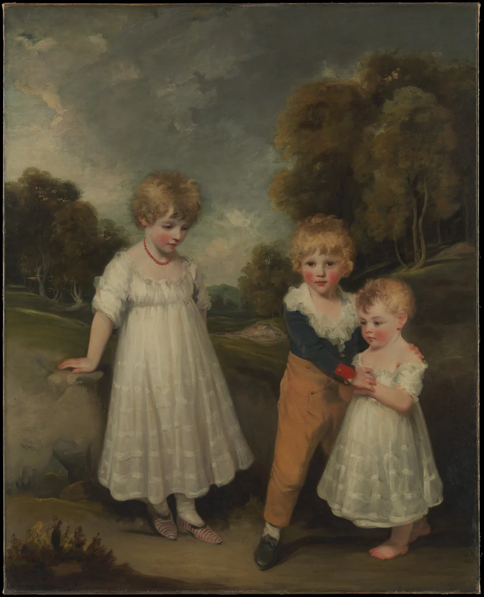 The Sackville Children by John Hoppner, painting, 1796