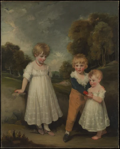 The Sackville Children by John Hoppner, painting, 1796