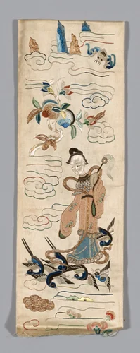 Sleeve band by Han-Chinese, textile, 1801-1900