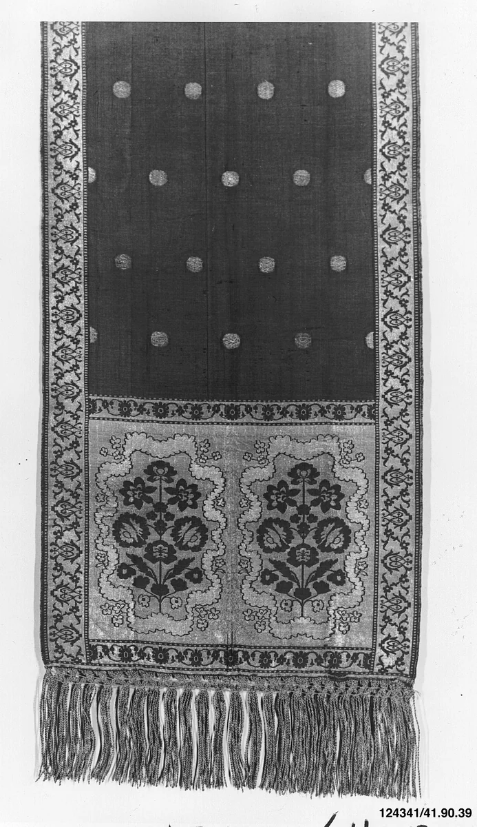 Sash by François Selimand, textile, 1773-1794