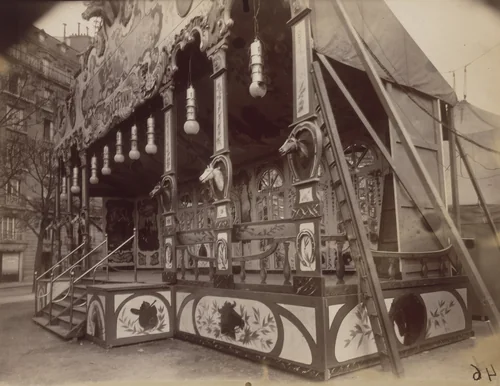 Fête de Vaugirard by Eugène Atget, photograph, 1926