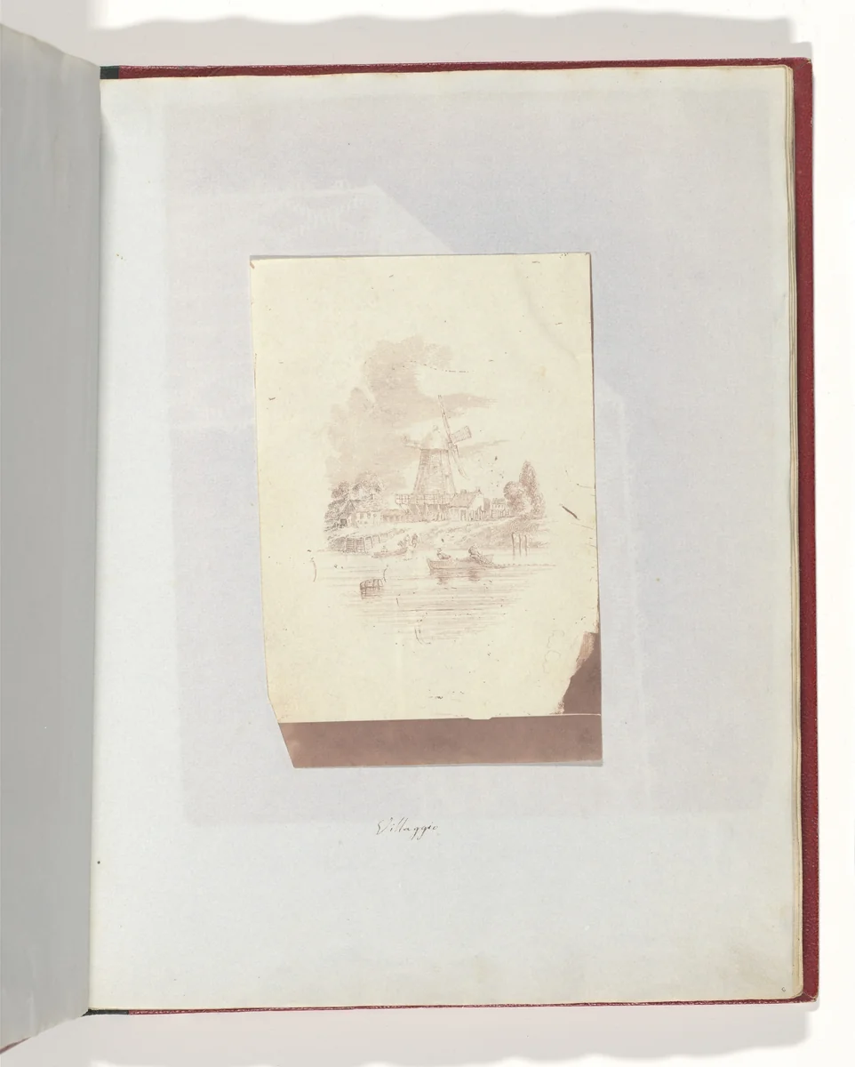 Villaggio by William Henry Fox Talbot, photograph, 1839