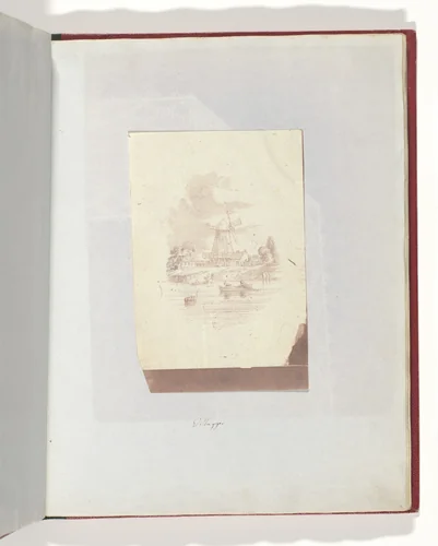 Villaggio by William Henry Fox Talbot, photograph, 1839