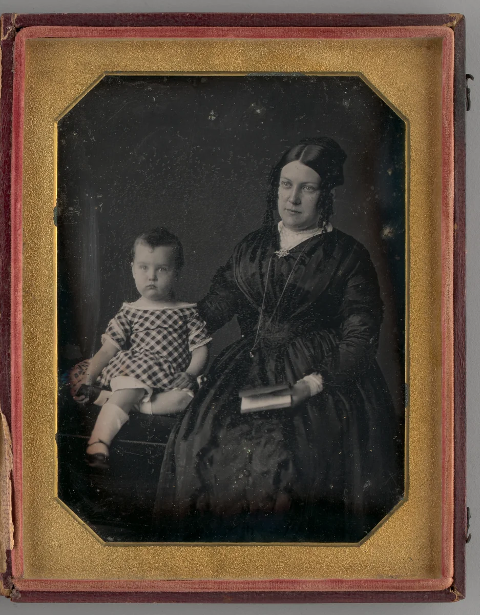Untitled (Portrait of a Woman and Child) by William Langenheim
Frederick Langenheim, other, 1848