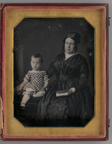 Untitled (Portrait of a Woman and Child) by William Langenheim
Frederick Langenheim, other, 1848