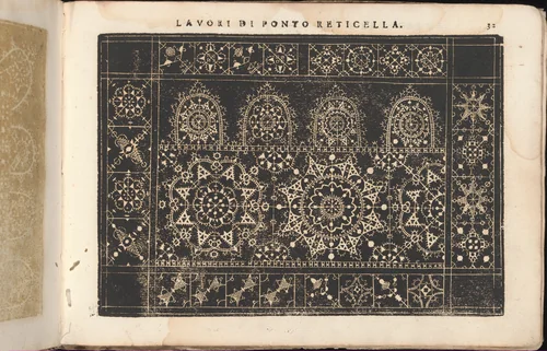 Teatro delle Nobili et Virtuose Donne..., page 34 (recto) by Isabella Catanea Parasole, book, 1616