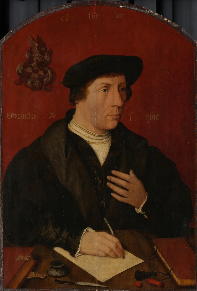 Portrait of a man by Unknown, painting, 1535