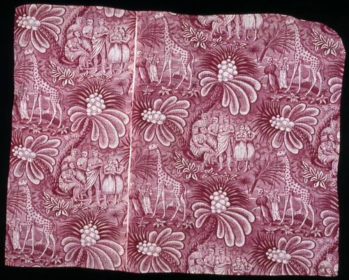 Panel (Furnishing Fabric) by France, Alsace, textile, 1800-1820