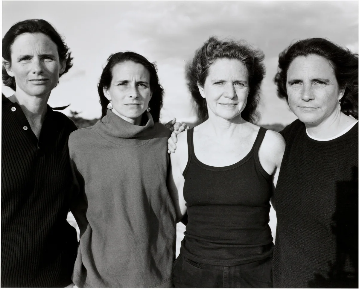 The Brown Sisters, Falmouth, Massachusetts by Nicholas Nixon, photograph, 1998