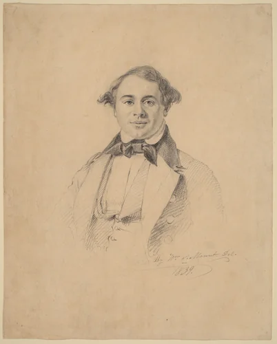 Nelson Mathewson by William Sidney Mount, drawing, 1839