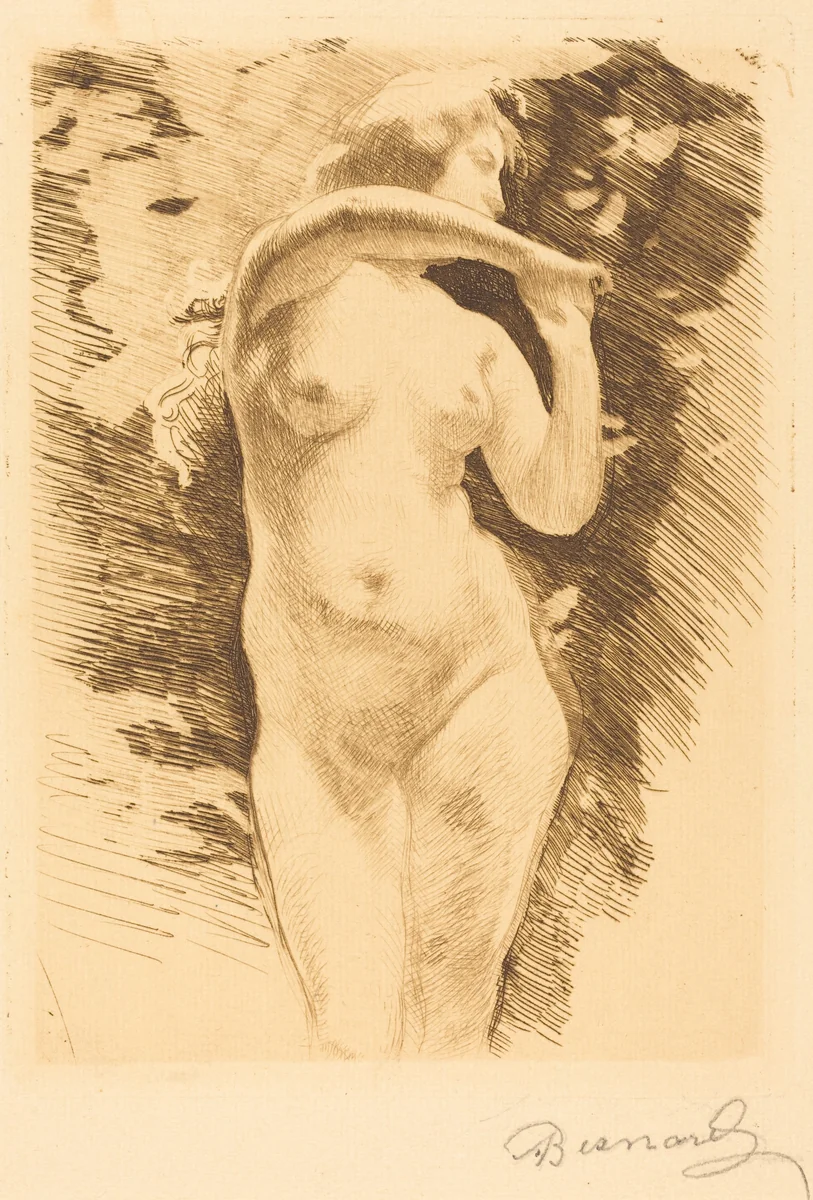 Eve by Albert Besnard, print, 1896