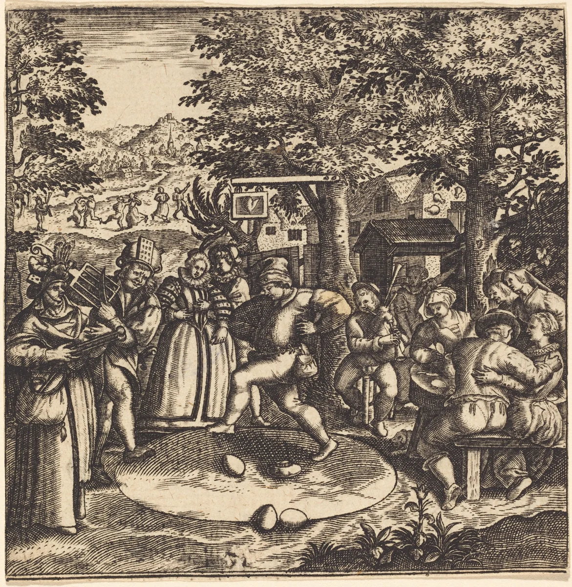 Exempel und Lehr Jetziger Welt Lauf by Andreas Bretschneider, print, 1622