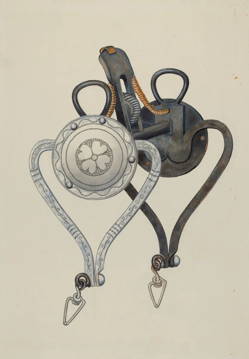 Bit by Dana Bartlett, index of american design, 1935-1942