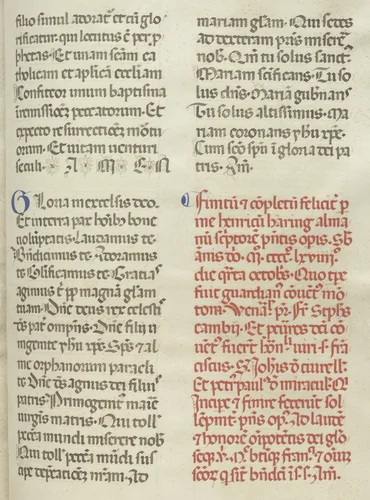 Missale: Folio 400: Colophon by Bartolommeo Caporali, book, 1469