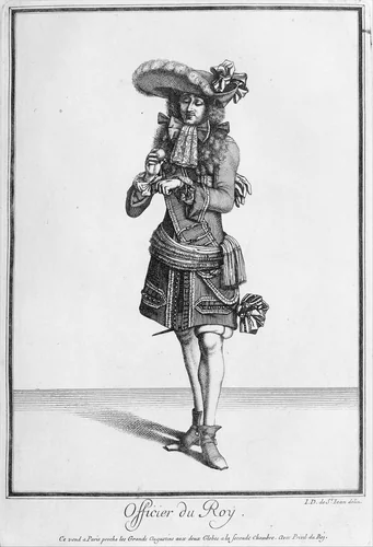 Collection of 146 plates of Costume by Jean Berain, book, 1683-1695