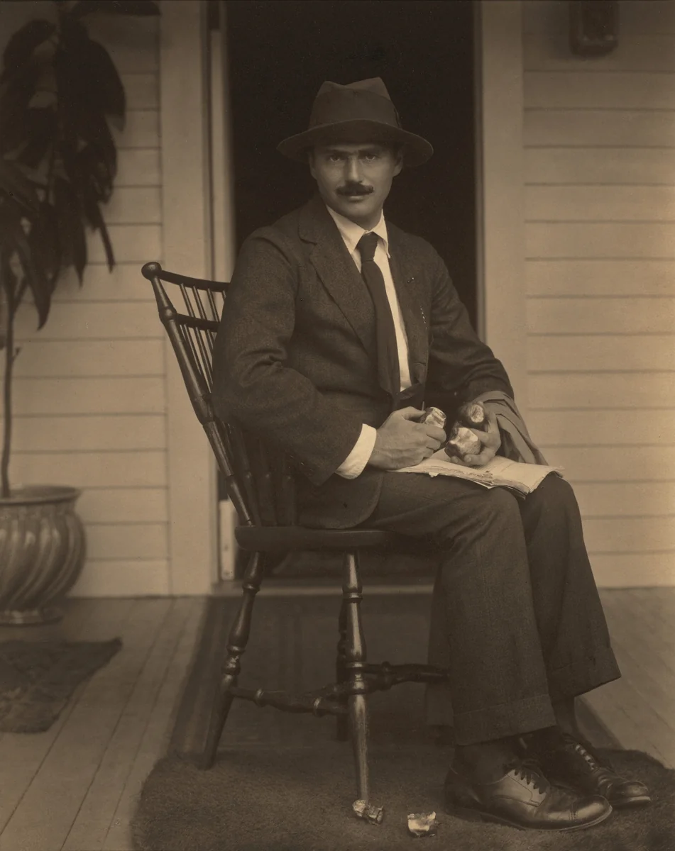 Waldo Frank by Alfred Stieglitz, photograph, 1920