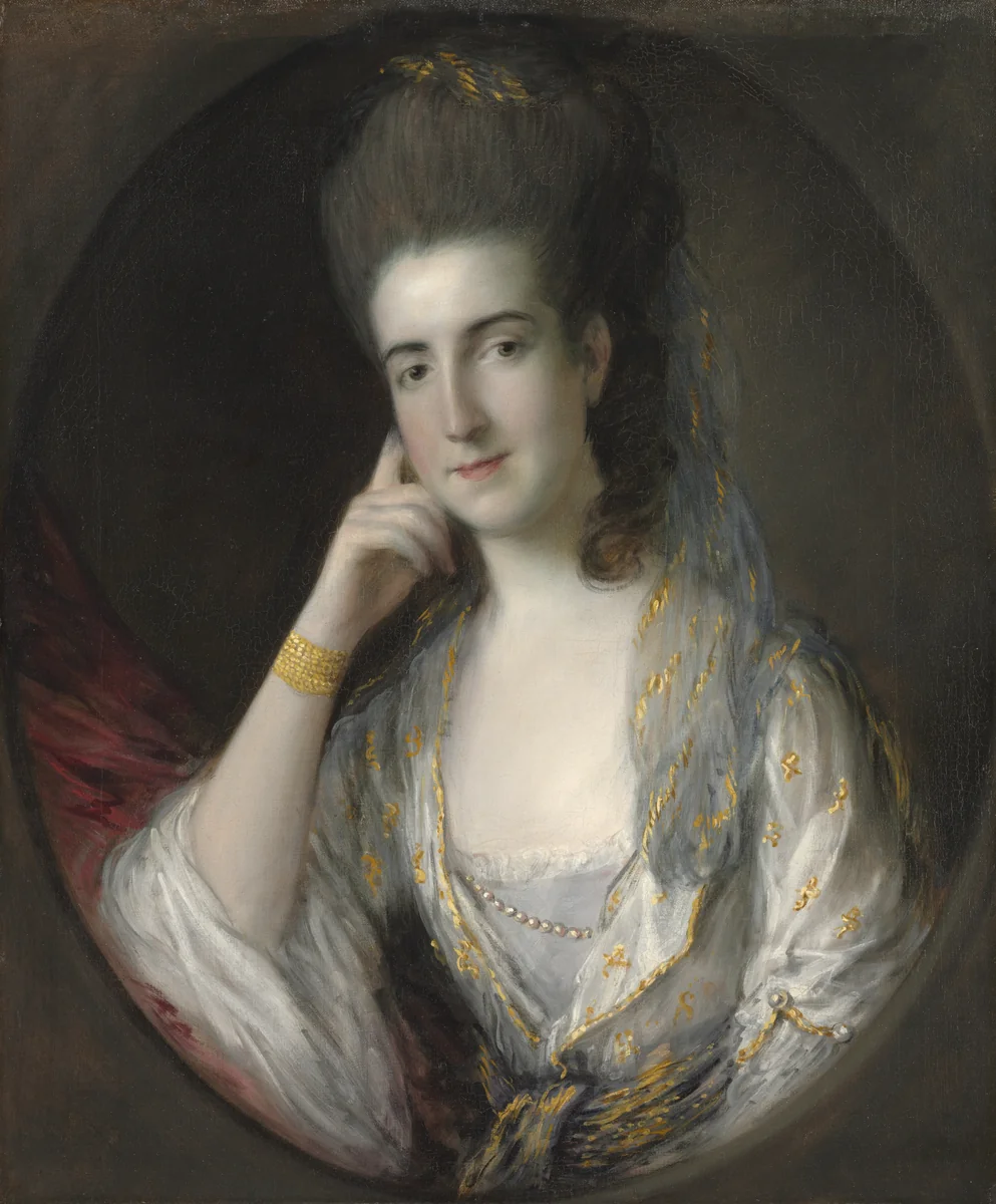 Portrait of Mary Wise by Thomas Gainsborough, painting, 1773-1774