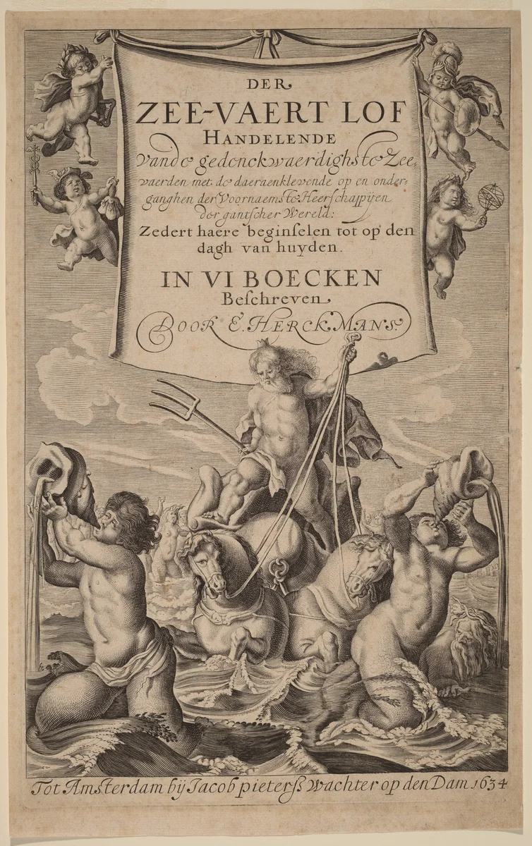 Title Page by Willem Basse, print, 1634