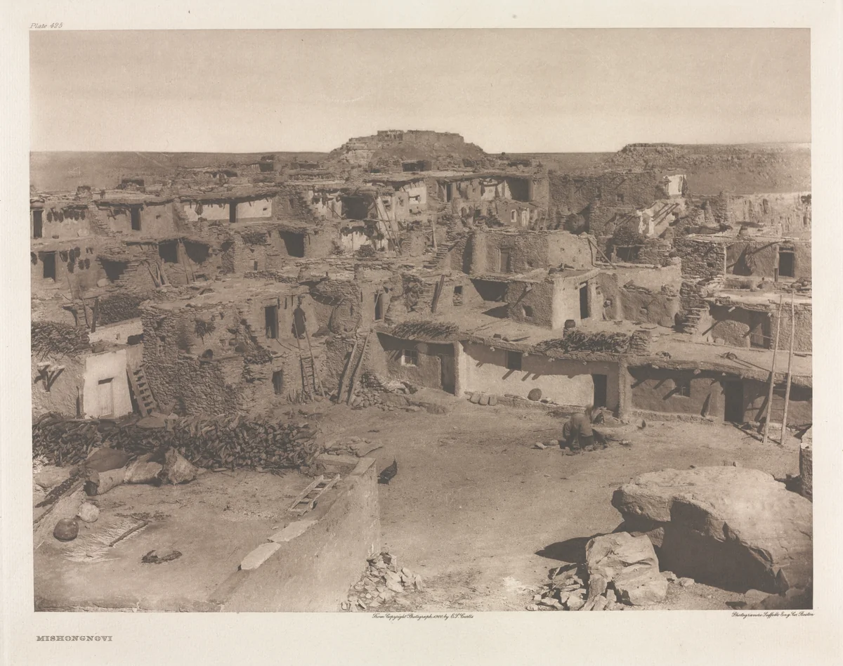 Portfolio XII, Plate 425: Mishongnovi by Edward Curtis, other, 1900