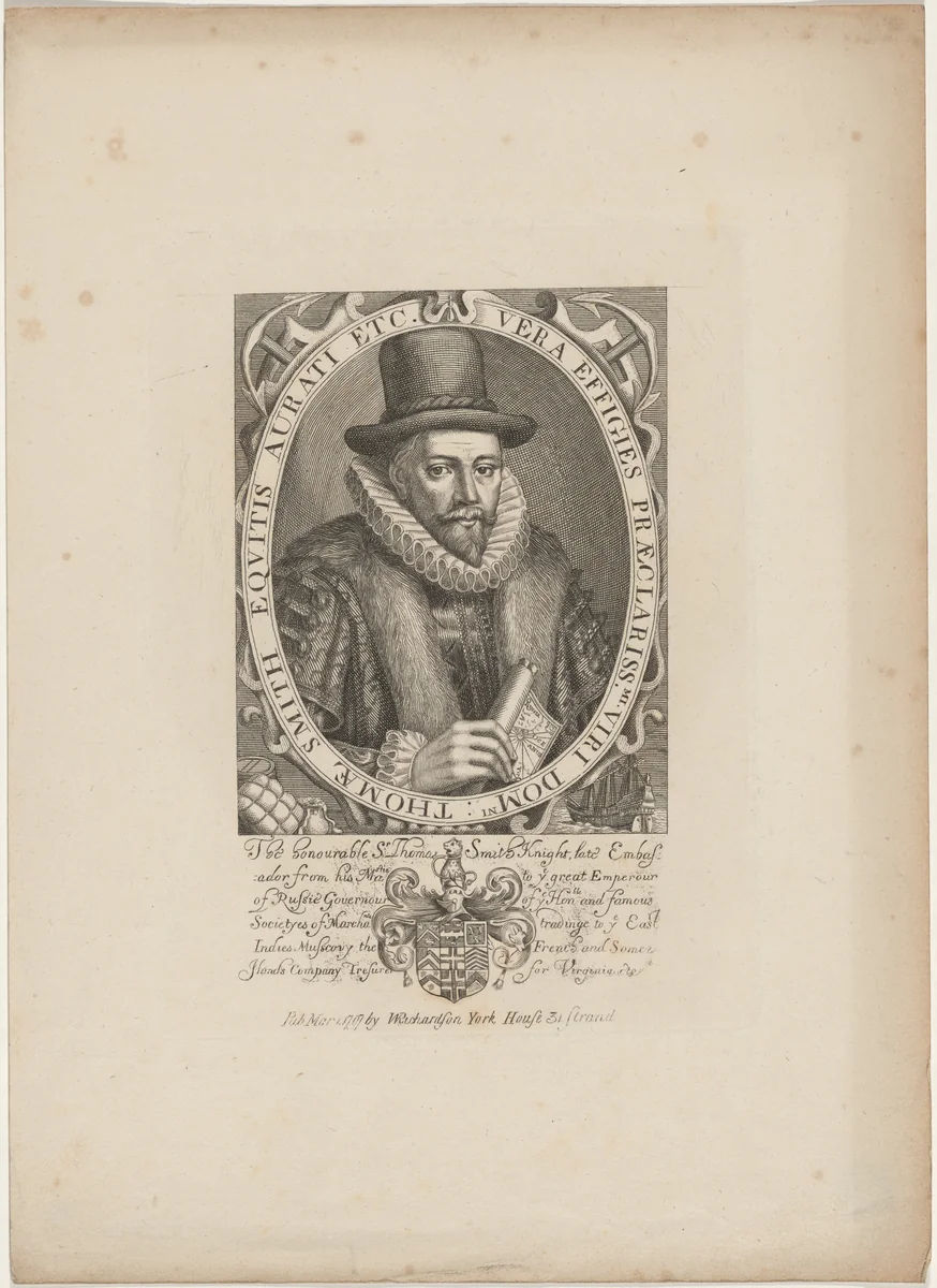 Sir Thomas Smith by Unknown 19th Century, print, 1800-1899