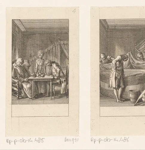 Medische dwaasheid by Daniel Nikolaus Chodowiecki, print, 1782