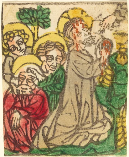Christ on the Mount of Olives by German 15th Century, print, 1425-1450