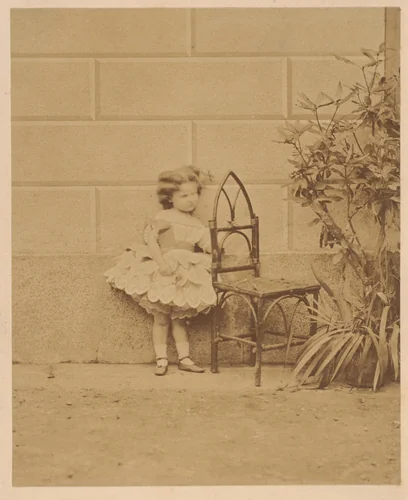 Encore la chaise rustique by Pierre-Louis Pierson, photograph, 1860-1869